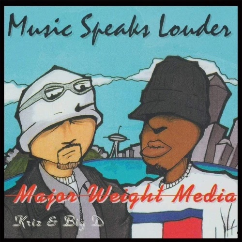 Major Weight Media - Music Speaks Louder - Cassette