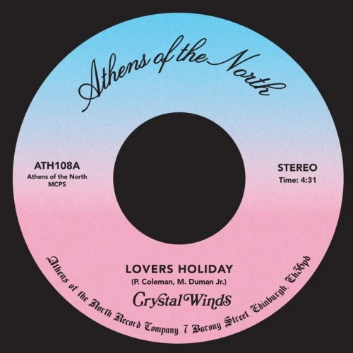 Crystal Winds - Lovers Holiday - 7" Vinyl