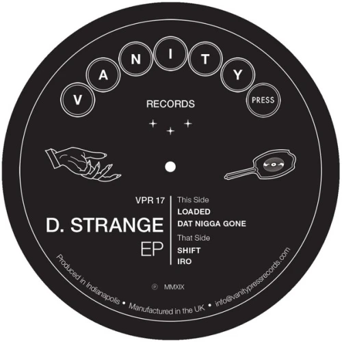 D. Strange - s/t Ep - 12" Vinyl