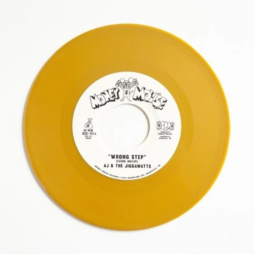 AJ & The Jiggawatts - Wrong Step - 7" Colored Vinyl