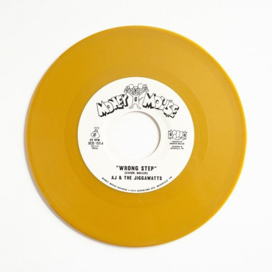 AJ & The Jiggawatts - Wrong Step - 7" Colored Vinyl