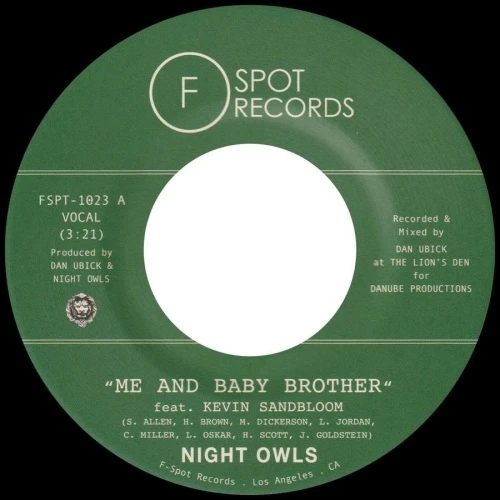 Night Owls - Me and Baby Brother - 7" Vinyl