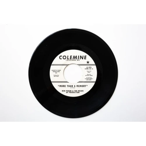 Ben Pirani & The Means Of Production - More Than A Memory (White Label Version) - 7" Vinyl