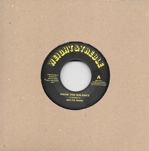 Delta Nine - Raise The Balance - 7" Vinyl
