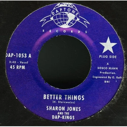Sharon Jones & Dap-Kings - Better Things - 7" Vinyl