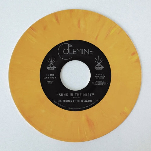 Jr. Thomas & The Volcanos - Sunk In The Mist / Lava Rock - 7" Colored Vinyl