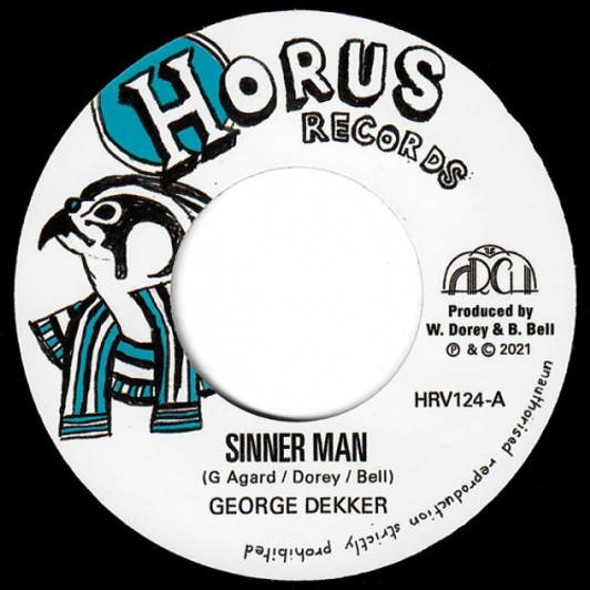 George Dekker - Sinner Man - 7" Vinyl George Dekker - Sinner Man - 7" Vinyl