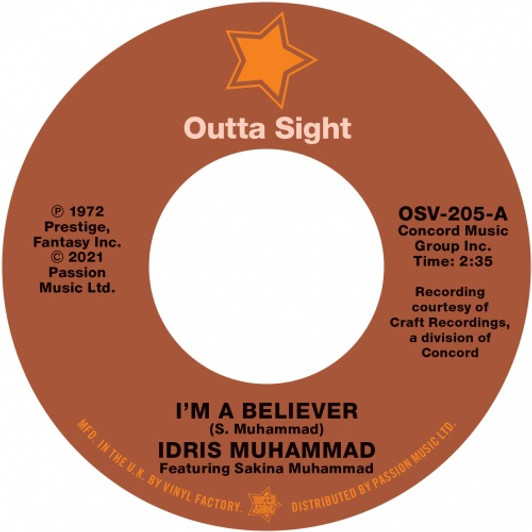 Idris Muhammad / Jean Shy - I'm A Believer / What Can I Do.. - 7" Vinyl