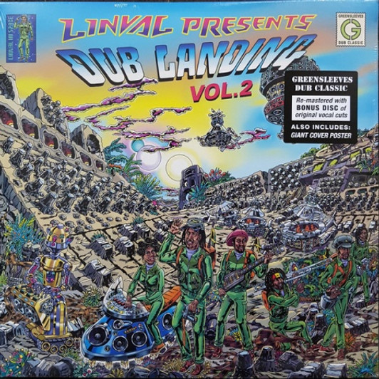 英2LP Various Linval Presents Encounters Pac Man (2LP) GREL21081 Greensleeves /00487 Various Artists: Linval Presents Encounters Pac Man (2LP)