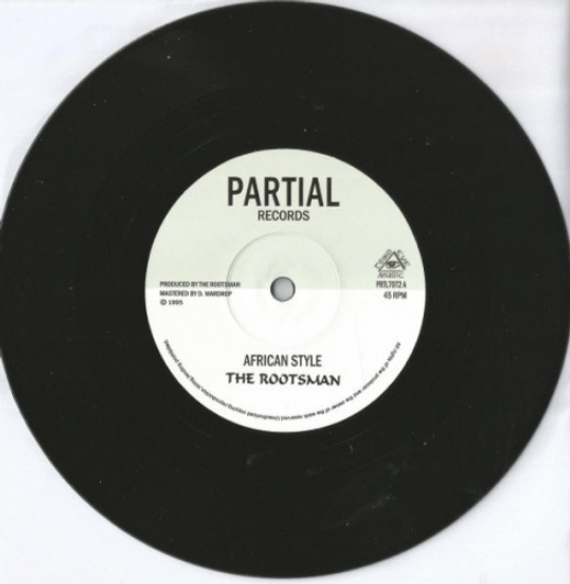 The Rootsman - African Style - 7" Vinyl