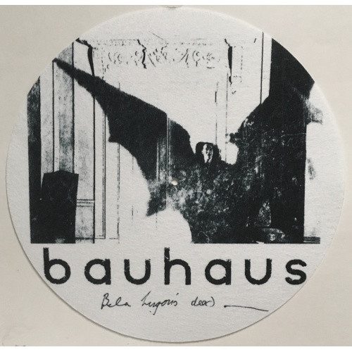 Bauhaus - Bela Lugosi's Dead (white) - Single Slipmat