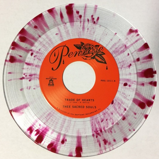 Thee Sacred Souls - Trade Of Hearts - 7" Colored Vinyl