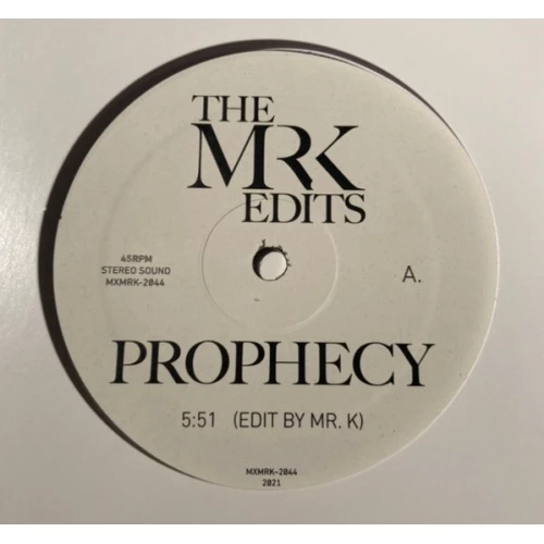 Margie Joseph / Dionne Warwick - Prophecy / I'm Just Being My Self (Mr. K Edits) - 12" Vinyl