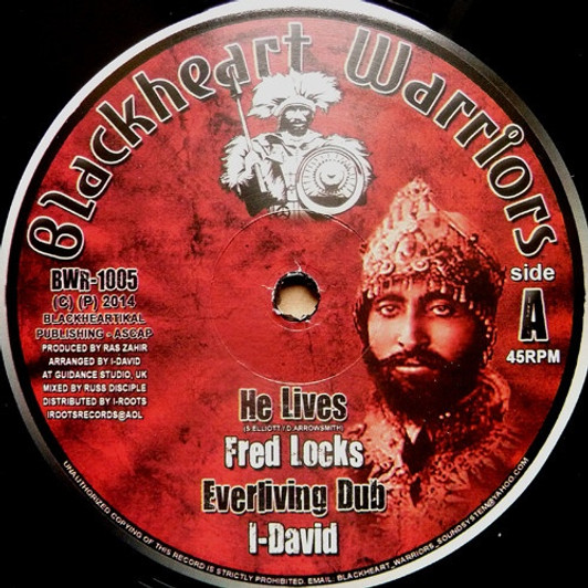 Fred Locks / Sista Beloved - He Lives / Be Still - 10" Vinyl Fred Locks / Sista Beloved - He Lives / Be Still - 10" Vinyl