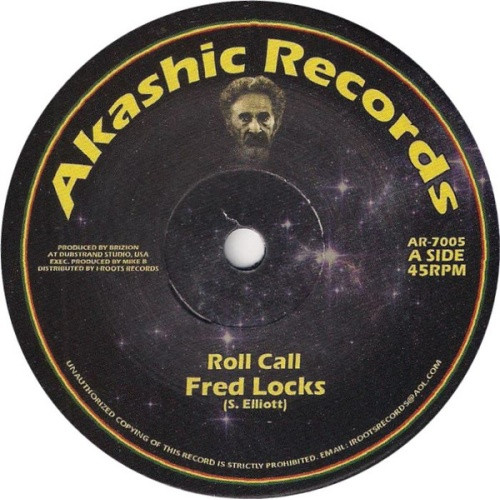 Fred Locks / Brizion - Roll Call - 7" Vinyl