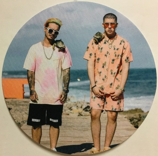 J Balvin Bad Bunny - Oasis Picture Disc – uDiscover Music