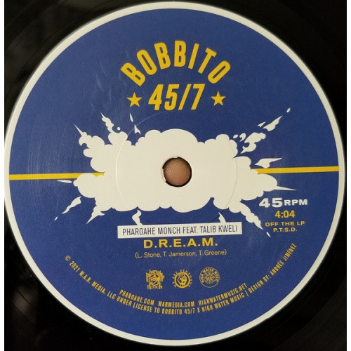 Pharoahe Monch / DeLouie Avant Jr. - D.R.E.A.M. / Baby I'm Scared Of You - 7" Vinyl