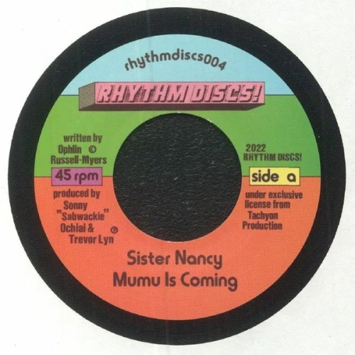 Sister Nancy / Lady Patra - Tachyon Presents DJ Ladies Sampler - 7" Vinyl