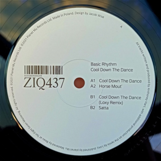 Basic Rhythm - Cool Down The Dance Ep - 12" Vinyl Basic Rhythm - Cool Down The Dance Ep - 12" Vinyl