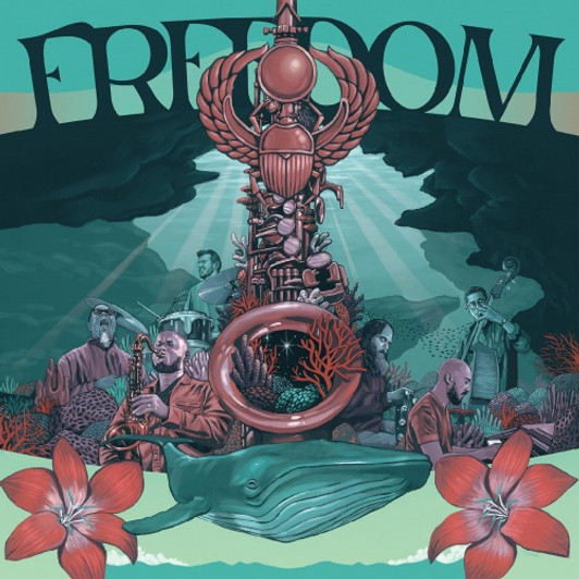 Mark De Clive-Lowe + Friends - Freedom (Celebrating the Music Of Pharoah Sanders) - 2x LP Vinyl Mark De Clive-Lowe + Friends - Freedom (Celebrating the Music Of Pharoah Sanders) - 2x LP Vinyl