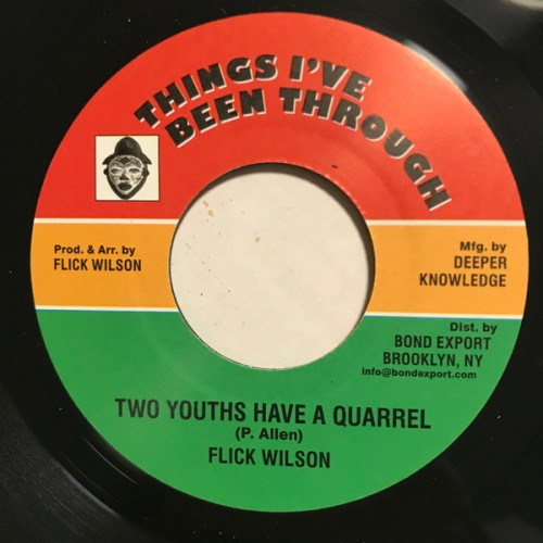 Flick Wilson - Two Youths Have A Quarrel - 7" Vinyl