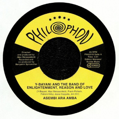 英LP Y-Bayani, Baby Naa Nsie Nsie PH33006 Philophon /00244 Y-Bayani & Baby Naa & The Band Of Enlightenment, Reason And Love