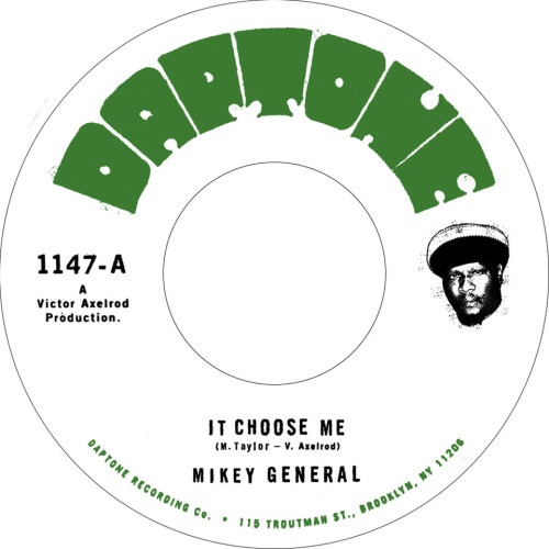 Mikey General / Earl Maxton - It Choose Me / Prattle - 7" Vinyl