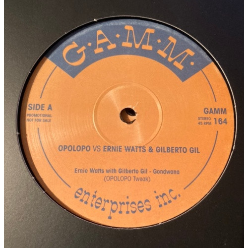 Opolopo - Opolopo vs Ernie Watts & Gilberto Gil / Kevin Moore - 12" Vinyl