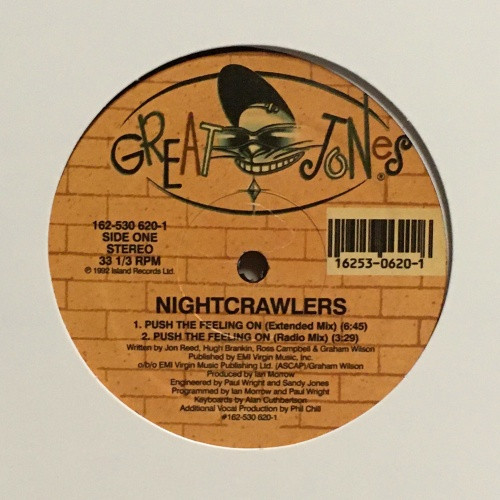 Nightcrawlers - Push The Feeling On - 12" Vinyl