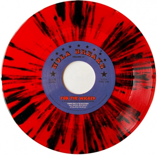 Connie Price & The Keystones / Rakaa Iriscience - For The Wicked - 7" Colored Vinyl Connie Price & The Keystones / Rakaa Iriscience - For The Wicked - 7" Colored Vinyl