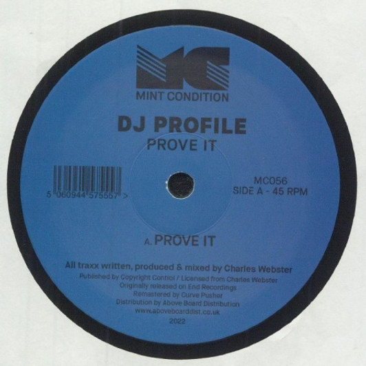 DJ Profile - Prove It - 12" Vinyl