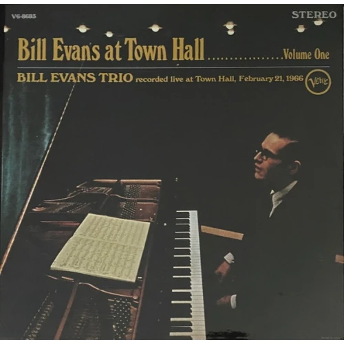 Bill Evans Trio - Bill Evans At Town Hall (Volume One) - LP Vinyl