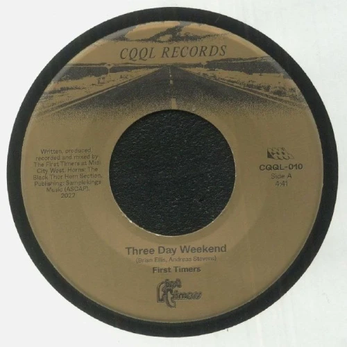 First Timers - Three Day Weekend - 7" Vinyl