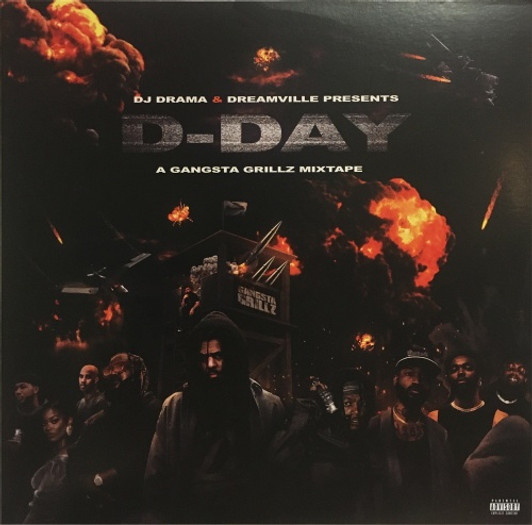 Dreamville & J.Cole - D-Day: A Gangsta Grillz Mixtape - LP Vinyl