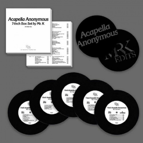 Mr. K - Acapella Anonymous - 5x 7" Vinyl Box Set+slipmats