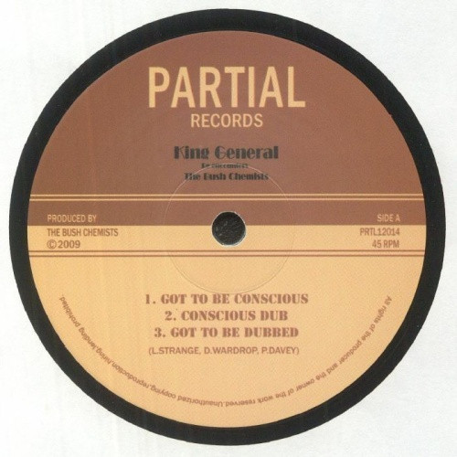 King General / The Bush Chemists - Got To Be Conscious - 12" Vinyl