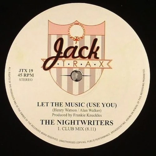 Nightwriters - Let the Music Use You - 12" Vinyl