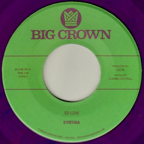Synthia - So Low - 7" Vinyl