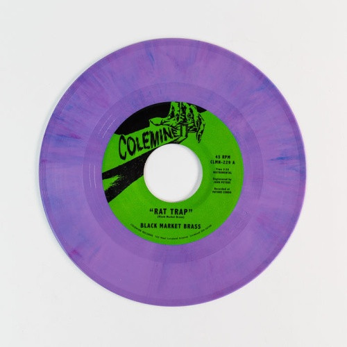 Black Market Brass - Rat Trip / Chop Bop - 7" Colored Vinyl