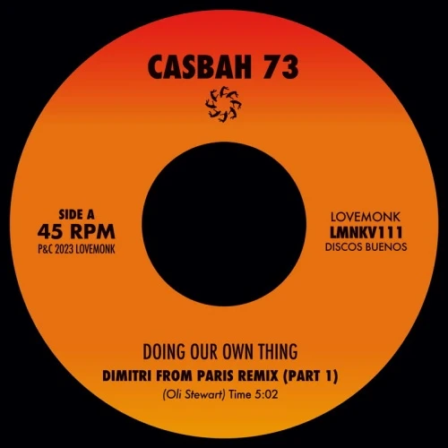 Casbah 73 - Doing Our Own Thing (Dimitri From Paris Remix) - 7" Vinyl