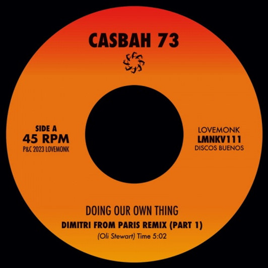 Casbah 73 - Doing Our Own Thing (Dimitri From Paris Remix) - 7" Vinyl