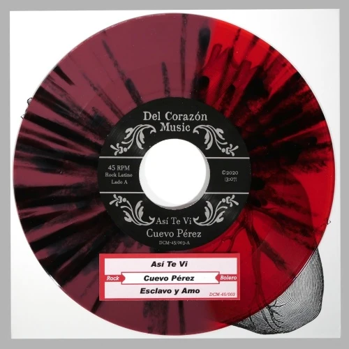 Cuevo Perez - Asi Te Vi / Esclavo Y Amo - 7" Colored Vinyl