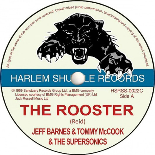 Tommy McCook & The Supersonics - The Rooster / The Saint - 7" Vinyl Tommy McCook & The Supersonics - The Rooster / The Saint - 7" Vinyl