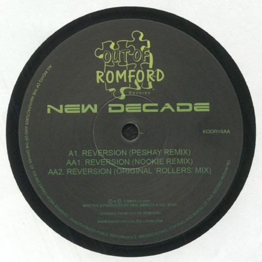 New Decade - Reversion - 12" Vinyl New Decade - Reversion - 12" Vinyl