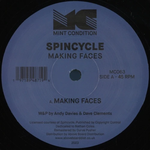 Spincycle - Making Faces - 12" Vinyl