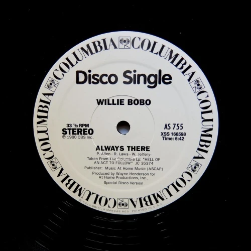 Willie Bobo / Rodney Franklin - Always There / The Groove - 12" Vinyl