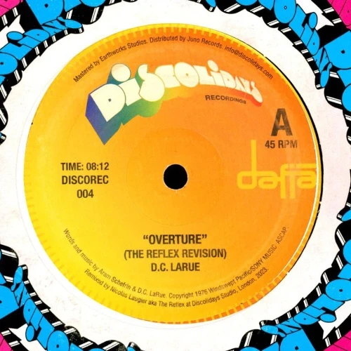 D.C. LaRue - Overture / O Ba Ba (The Reflex Revisions) - 12" Vinyl