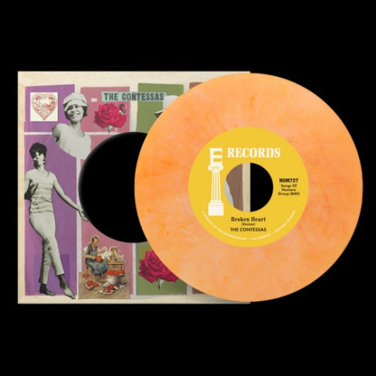 The Contessas - Broken Heart / Gimme Gimme - 7" Colored Vinyl