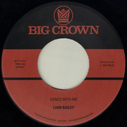 Liam Bailey - Dance With Me / Mercy Tree - 7" Vinyl