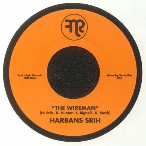 Harbans Srih - The Wireman - 7" Vinyl
